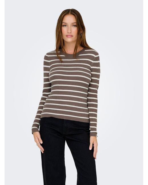 ONLY Gray Pullover Onllouisa
