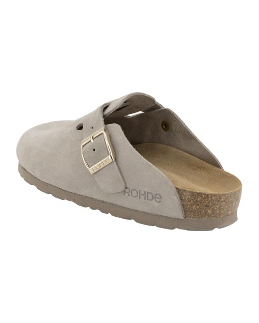 Rohde Brown Pantolette Alba