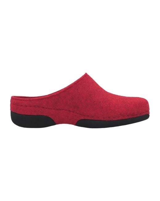 Berkemann Red Clogs Lauren