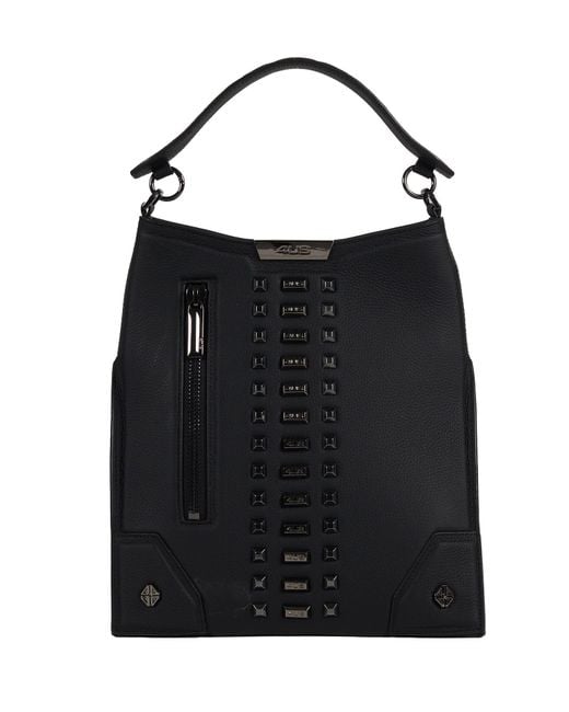 4US Black Handtasche