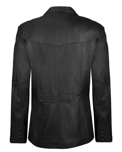 Felix Hardy Lederjacke in Black für Herren