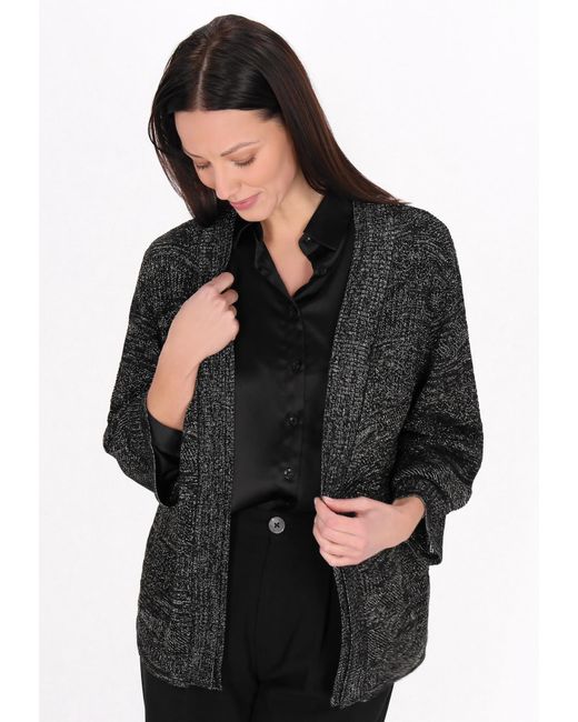 usha BLACK LABEL Gray Strickjacke