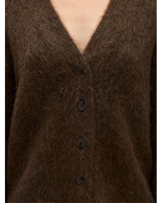 Object Brown Strickjacke Objharry