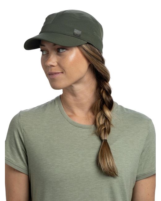 Buff Green Cap Military