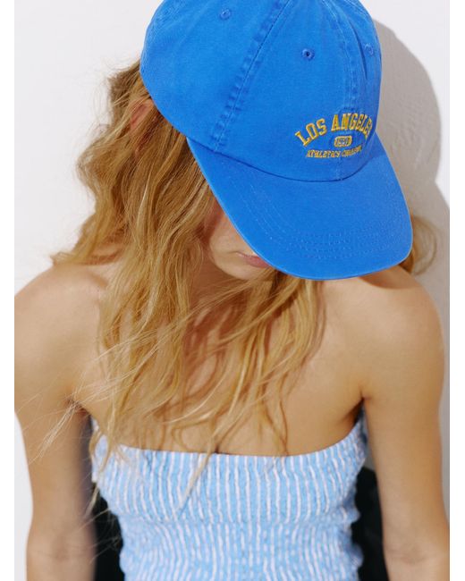 Pull&Bear Blue Cap Los Angeles