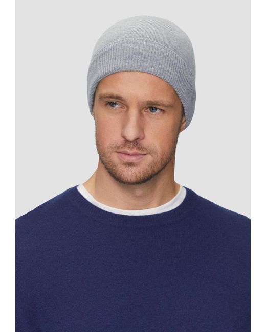 S.oliver Mütze in Gray für Herren