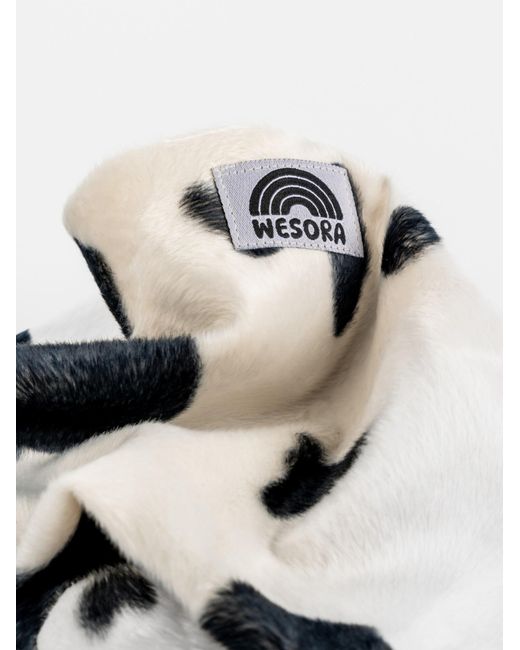 WESORA GmbH Blue Schlauchschal Premium Kunstfell Neckwarmer