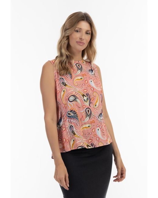 Usha Pink Bluse