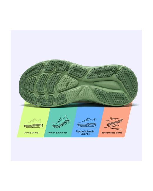 DOTALES Green Sneaker Low