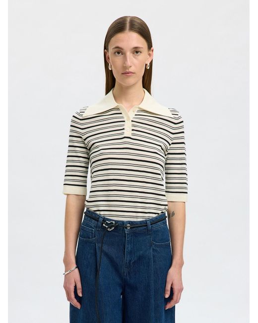 SELECTED Gray Shirt Slfthea