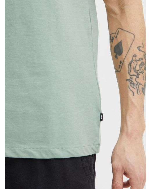 Solid T-Shirt Cadel in Green für Herren