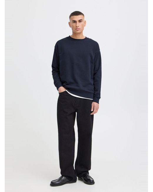 Solid Sweatshirt Lenz in Blue für Herren