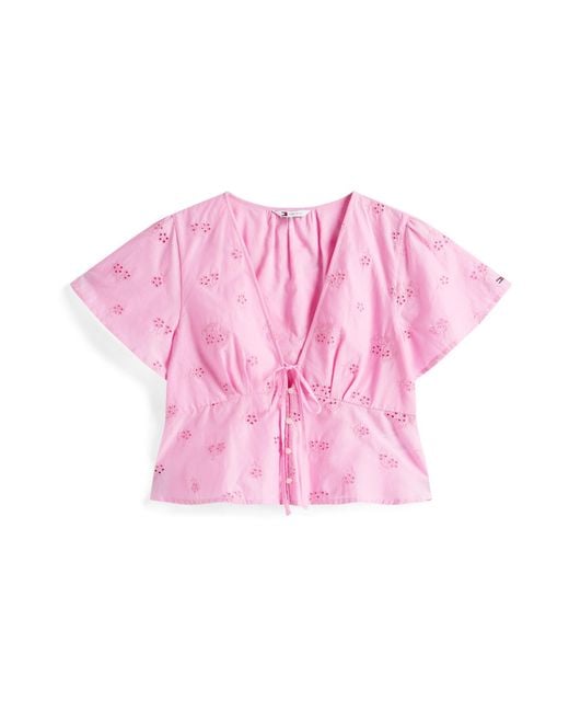 Tommy Hilfiger Pink Bluse