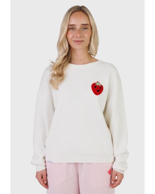 KLEINIGKEIT White Pullover