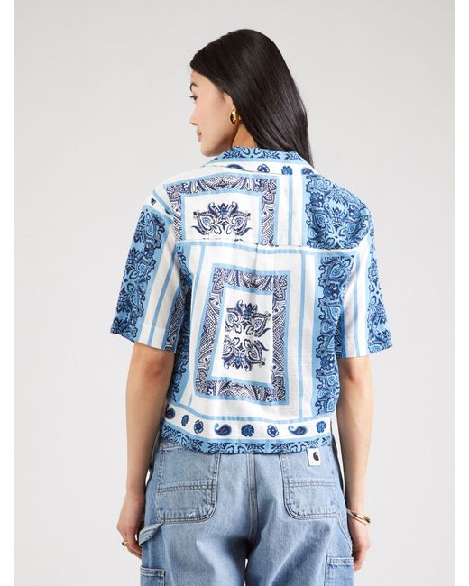 Vero Moda Blue Bluse 'Vmmilan Omia'