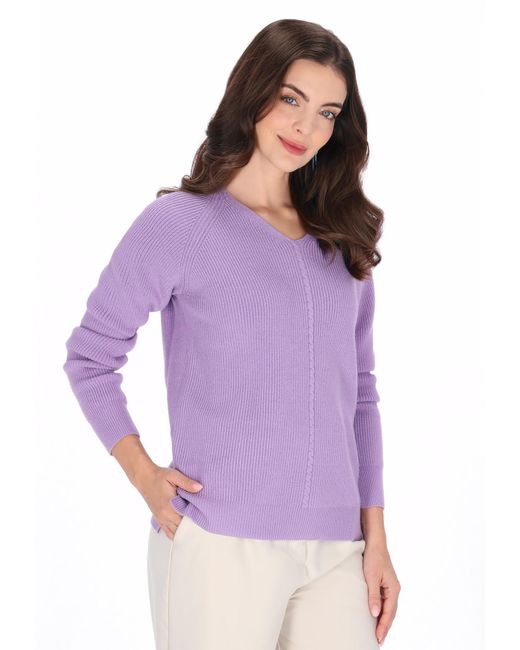 Usha Purple Pullover Casual