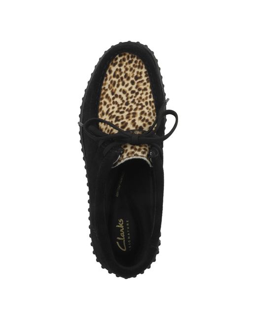 Clarks Black Schnürschuh 'Torhill Bee'