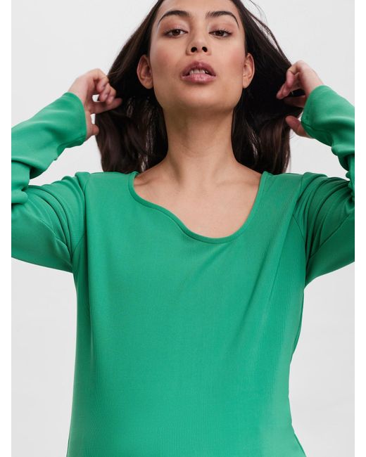 Vero Moda Green Shirt 'windy'