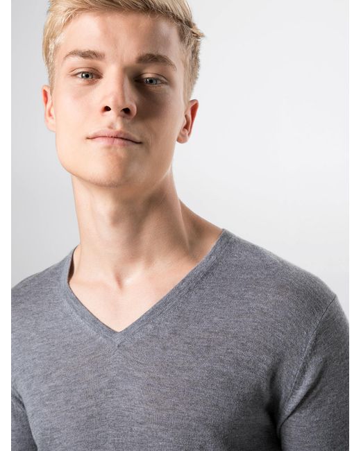 Olymp Pullover in Gray für Herren