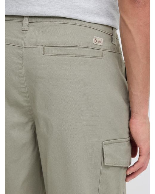 Solid Cargohose Sdmohan Stretch in Gray für Herren