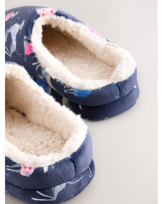 Next Blue Hausschuh