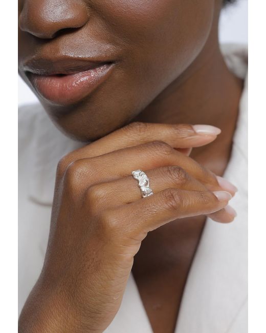 Elli Jewelry Metallic Ring Ginkgo