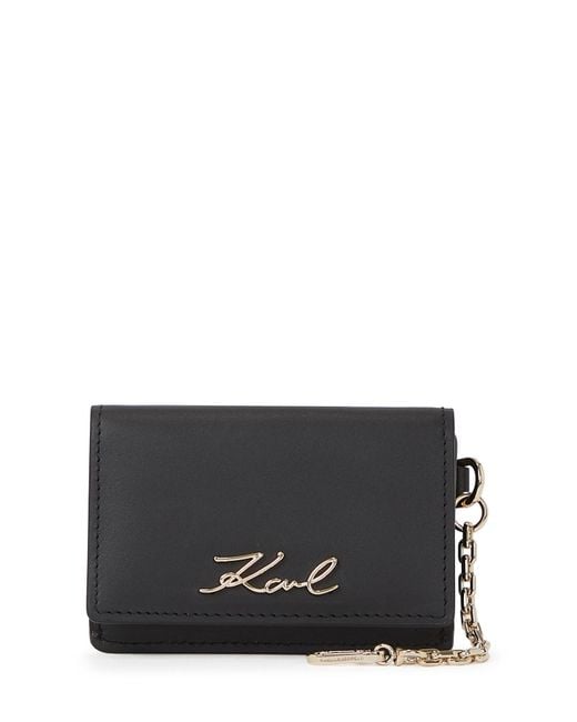 Karl Lagerfeld Black Portemonnaie