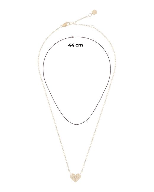 Fossil White Kette Saide