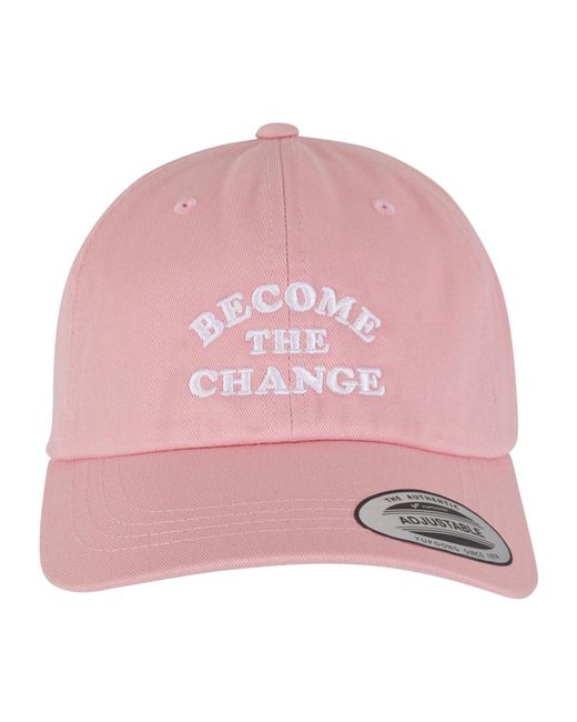 Mister Tee Pink Cap Become Change