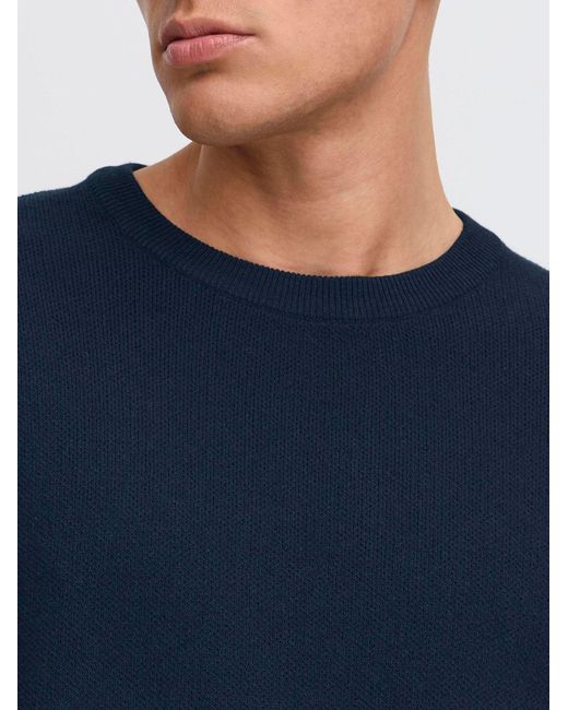 Solid Pullover Sdfinnetado in Blue für Herren