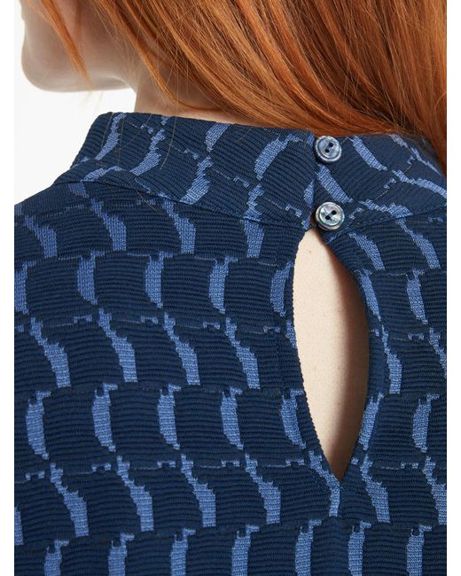 Ana Alcazar Blue Kleid Siwea