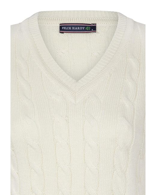 Felix Hardy White Pullover
