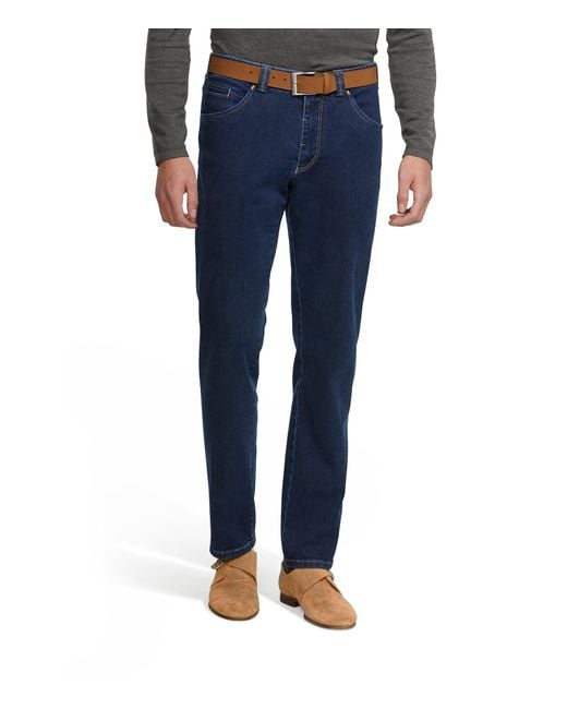 Meyer Jeans Dublin in Blue für Herren