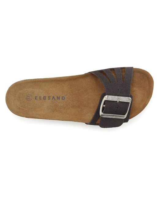 Elbsand Black Pantolette