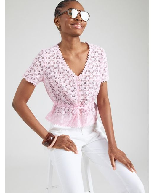 Morgan Pink Bluse Date