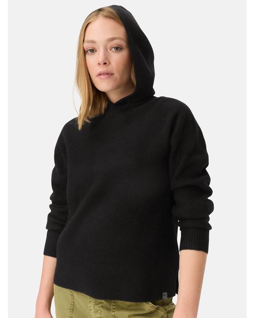 Camel Active Black Strickpullover Mit Kapuze