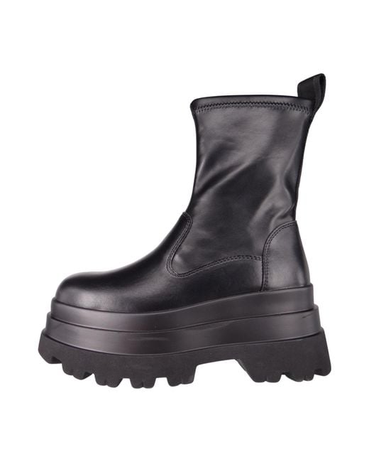 Buffalo Black Stiefelette Jupiter Sock Boot