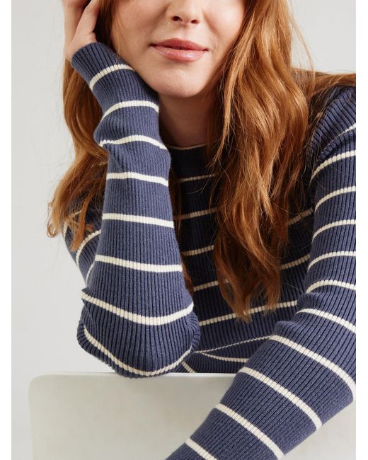 Pieces Blue Pullover