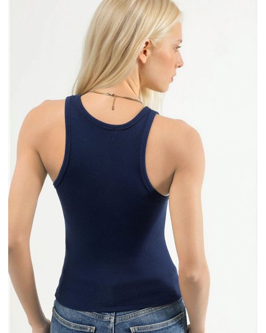 Busem Blue Top