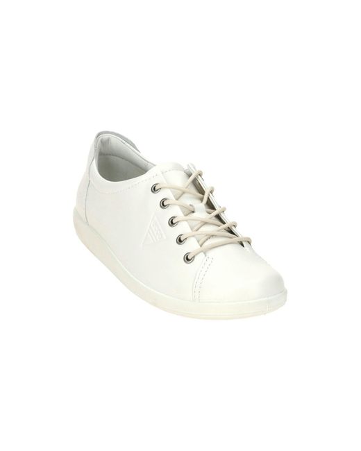 Ecco White Schnürschuh