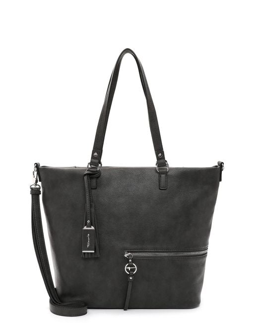 Tamaris Black Shopper Tas Nele