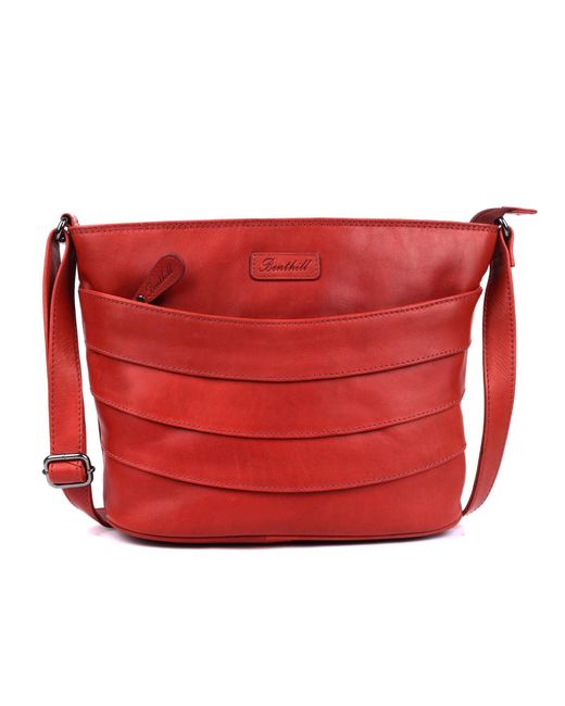 Benthill Red Schultertasche