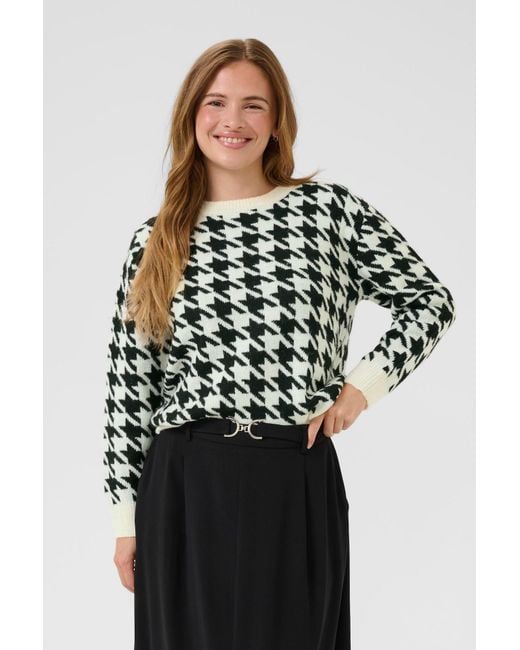 Kaffe Black Pullover Carol