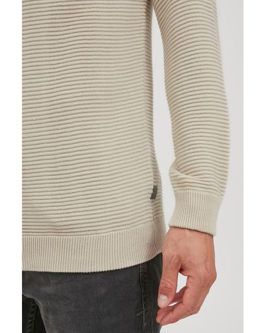 Solid Pullover Nicholas in Natural für Herren
