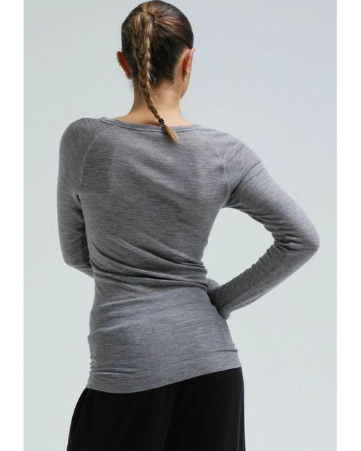 Seamless Basic Gray Shirt Jade