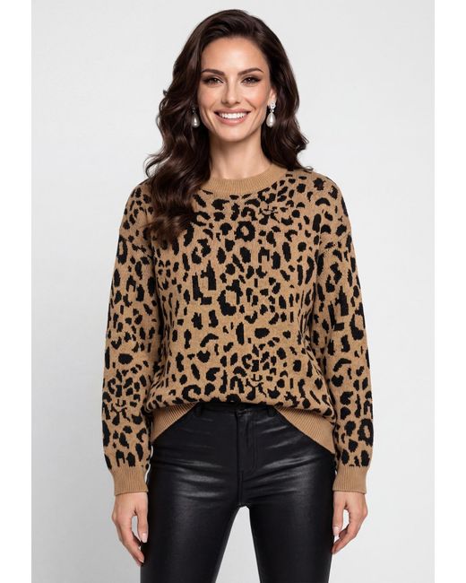faina Black Pullover