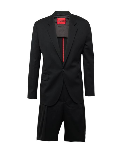 HUGO Anzug 'kris/fionn' in Black für Herren