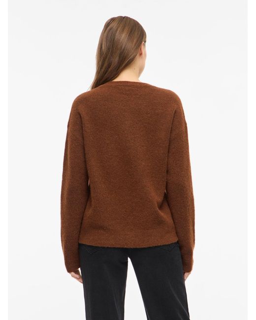 Vila Brown Pullover Viluna