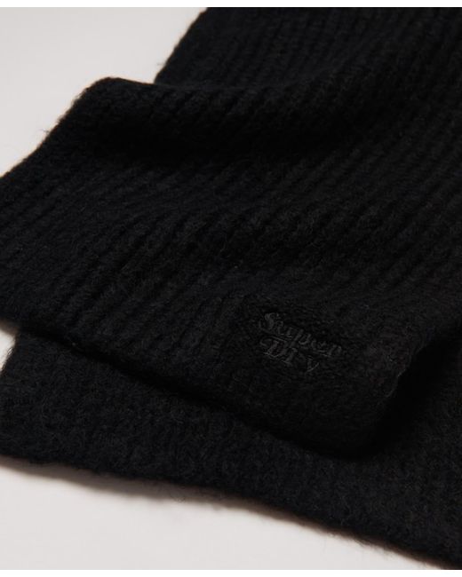 Superdry & Co Black Schal