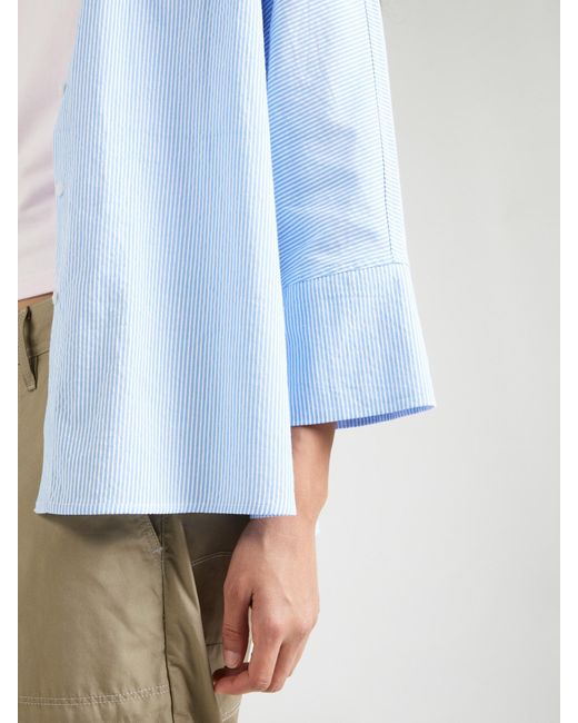 ONLY Blue Bluse 'Augusta'